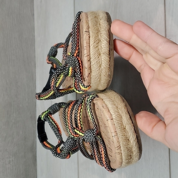 Circus by Sam Edelman Womens Athena Espadrille Platform  Sandals shoes sz 8.5 - Picture 6 of 13